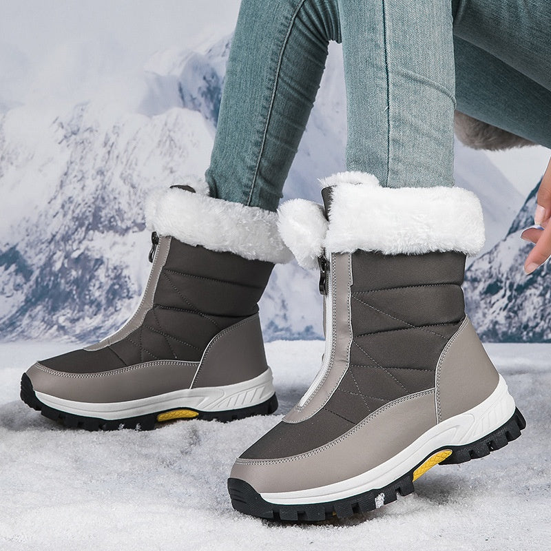 Nicolle™ - Warme Wasserdichte Winterstiefel für Damen | Rutschfest mit Reißverschluss - Image 3