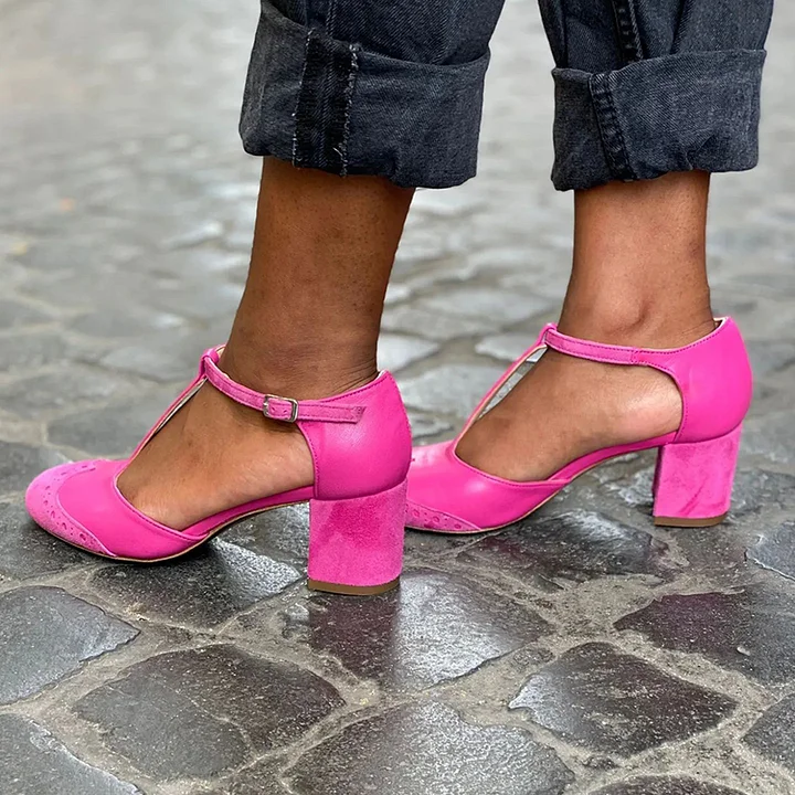 Noor™ - T-Bar Absatzschuhe - Image 3
