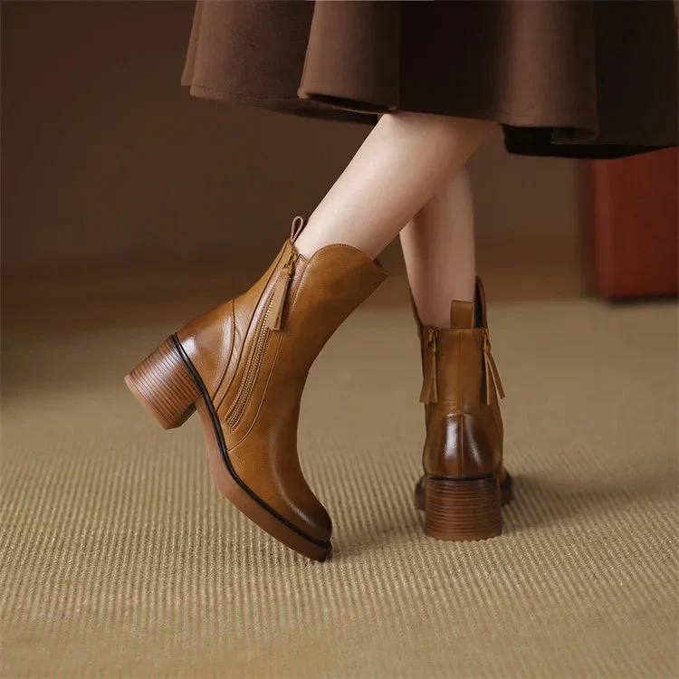 Novessa™ - Elegante und Bequeme Stiefel mit Absatz - Image 2