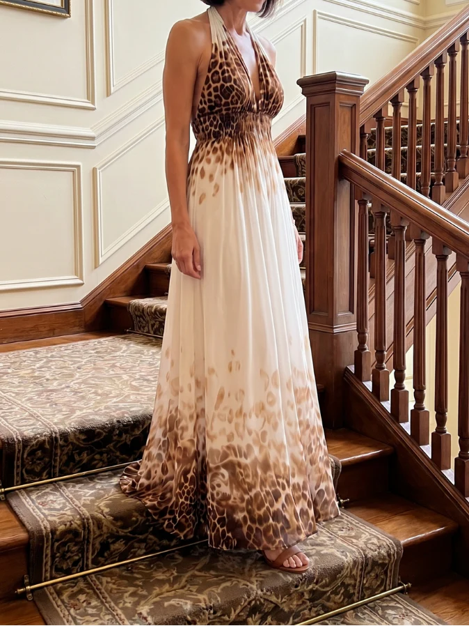 Orlune - Midikleid mit Falten in Weiß - Image 5