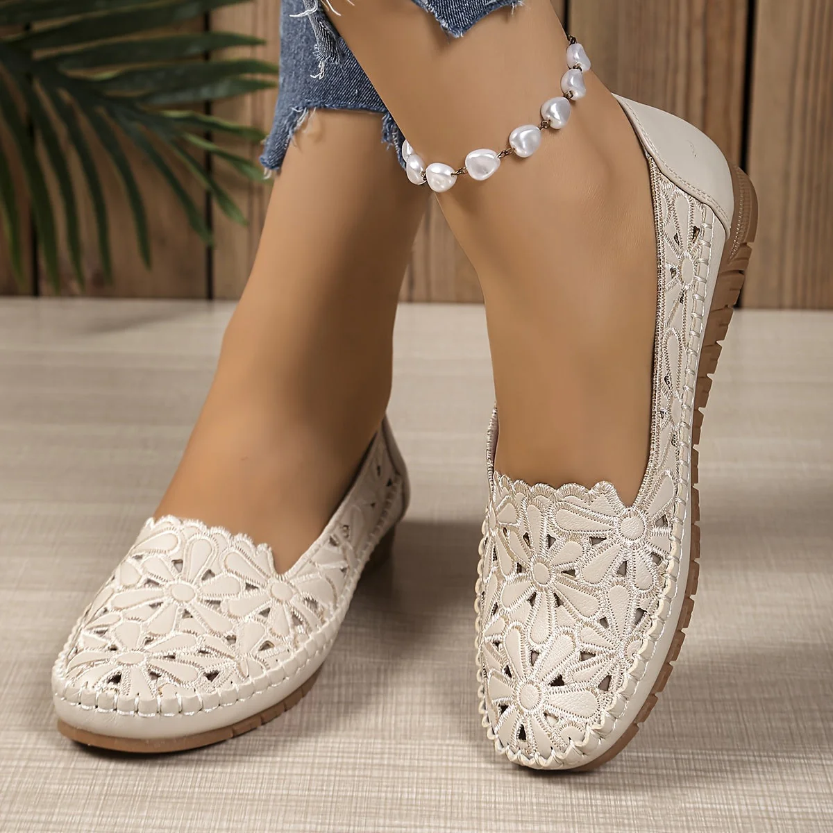 OrthoChic™ - Moderne Orthopädische Schuhe mit Stilvollem Ausgeschnittenem Muster - Image 11