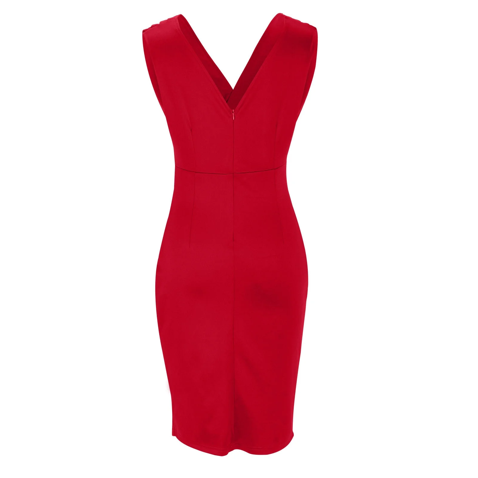 Regalia™ – Elegantes Figurbetontes Kleid mit V-Ausschnitt und Schlitz - Image 12