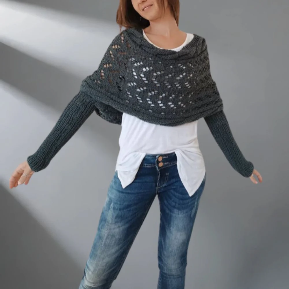 Revola™ - Umhüllender Gestrickter Schal zum Schutz vor Kälte - Image 4