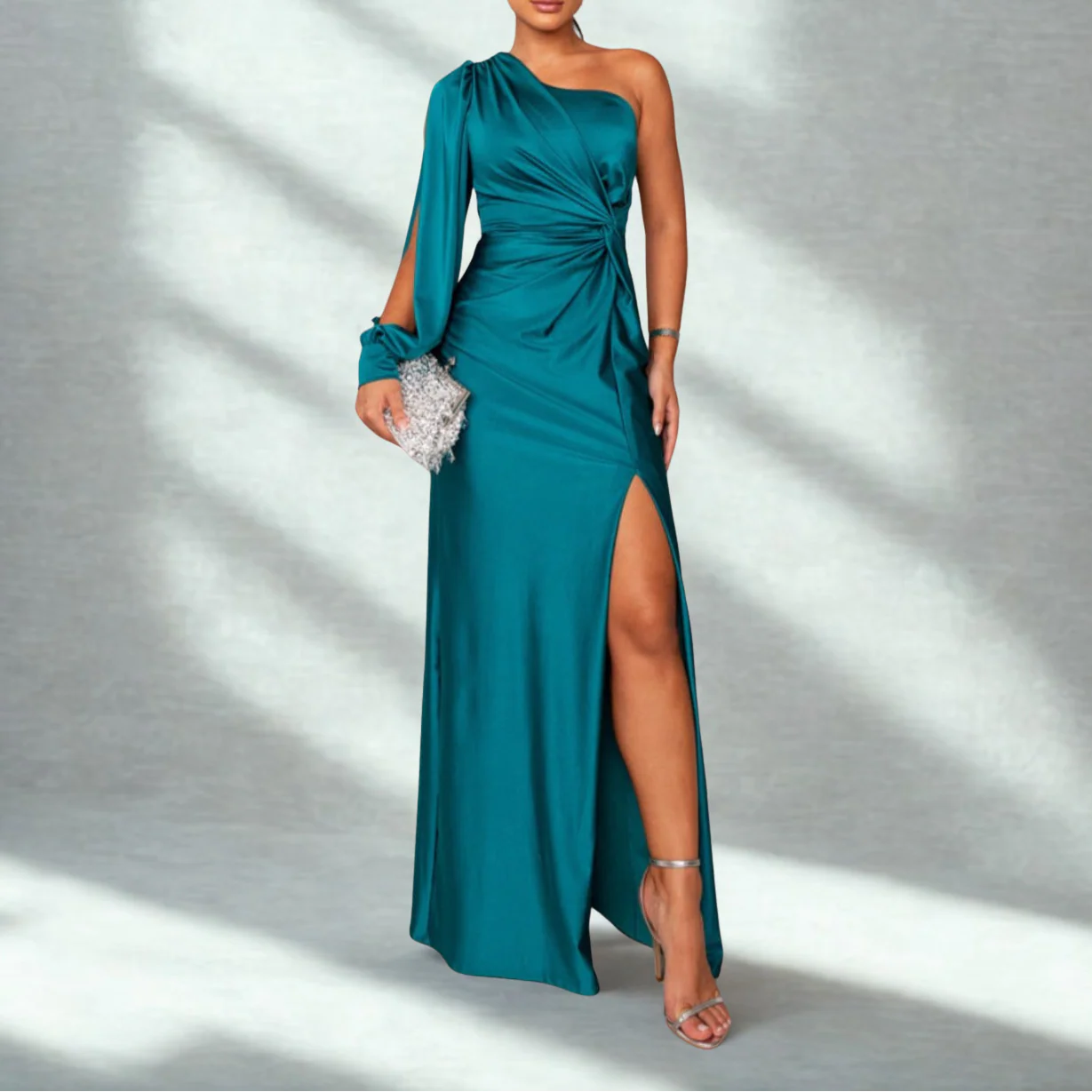 Riley™ - Ein-Schulter Abendkleid - Image 8
