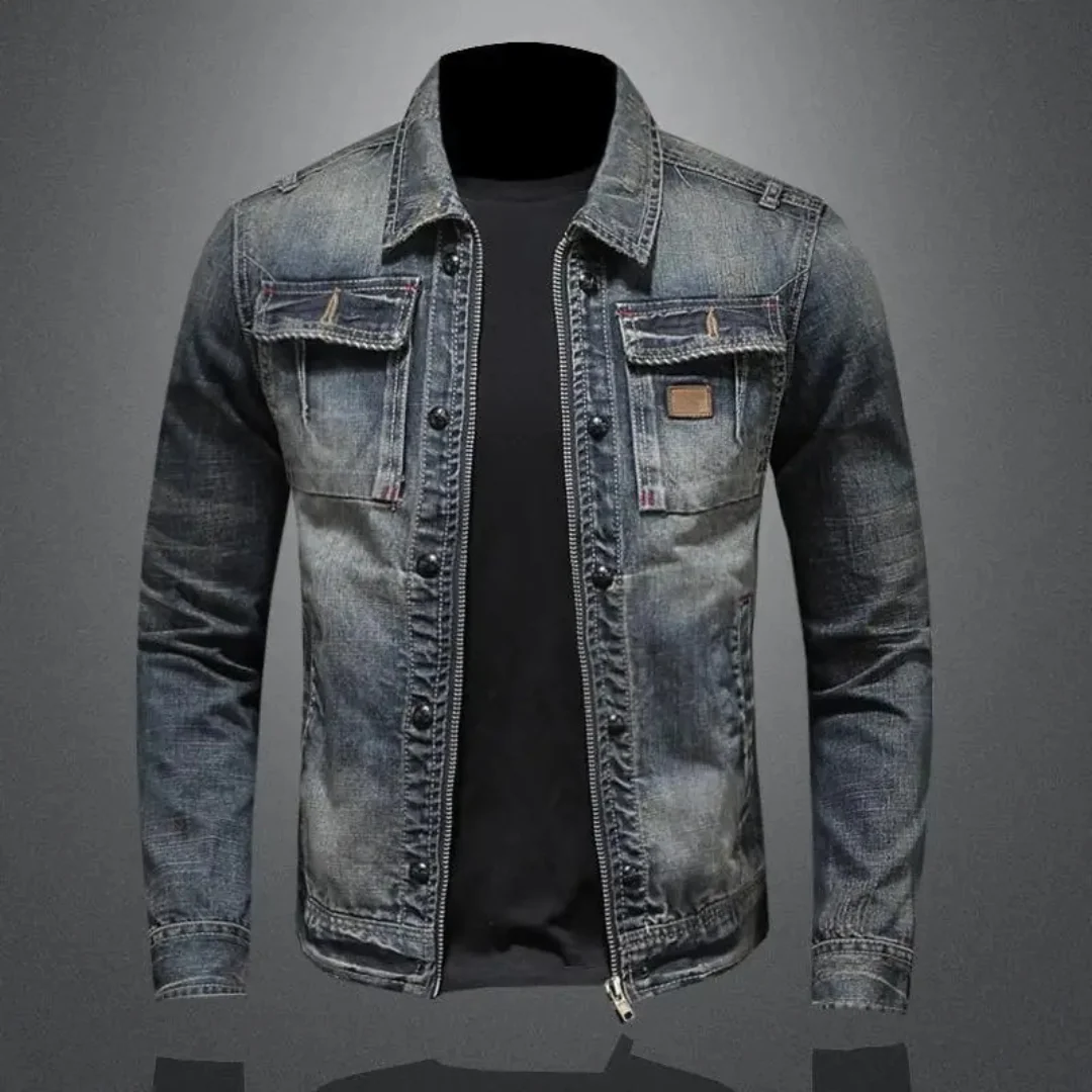 Roman™ - Klassische Denimjacke - Image 3