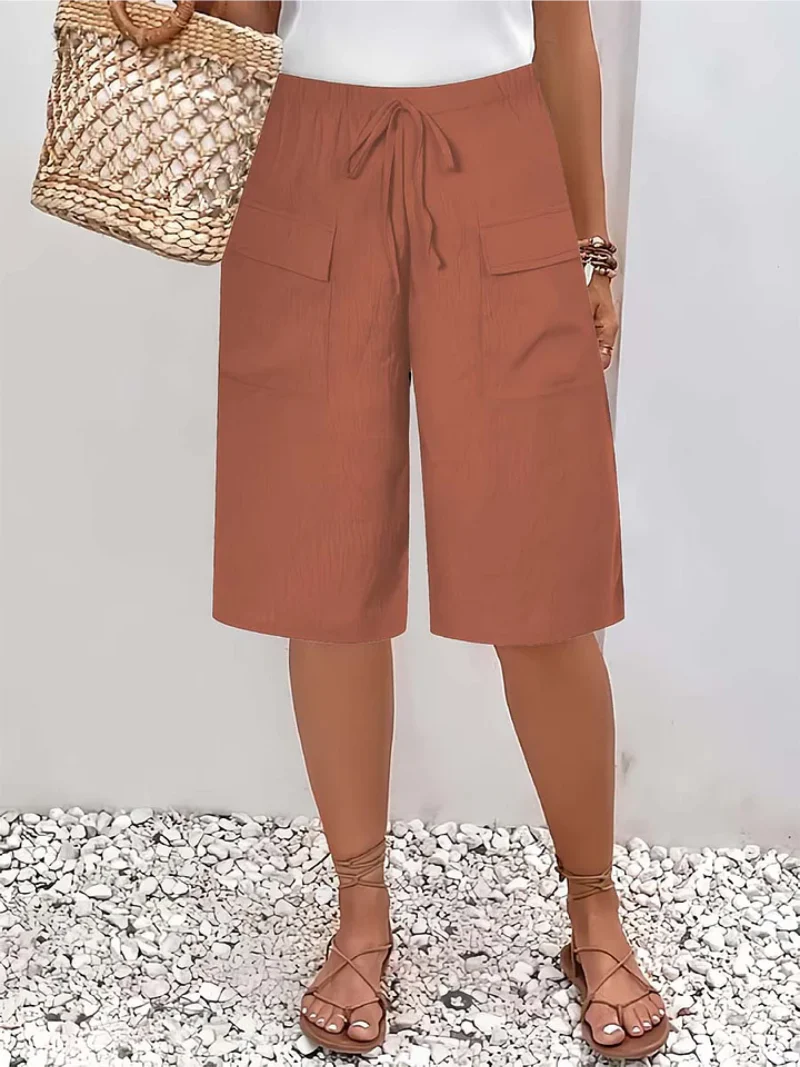 Saar - Kurze Hose mit Elastischem Bund - Image 4