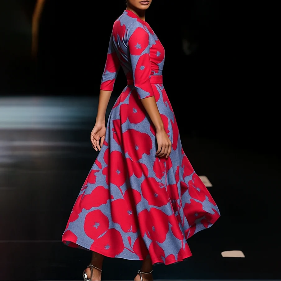 Sanne™ - Bequeme Kleid mit Dreiviertelärmeln - Image 5