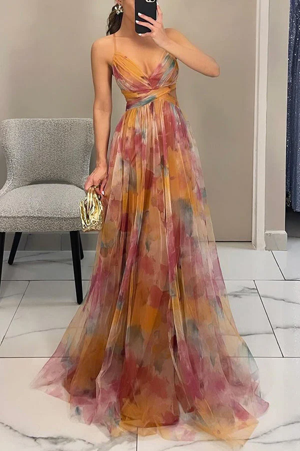 Sanne™ - Romantisches Fließendes Abendkleid - Image 4