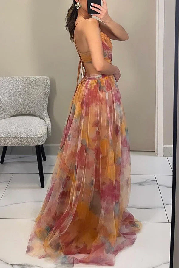 Sanne™ - Romantisches Fließendes Abendkleid - Image 6
