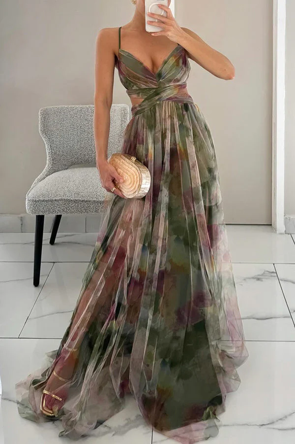 Sanne™ - Romantisches Fließendes Abendkleid - Image 9