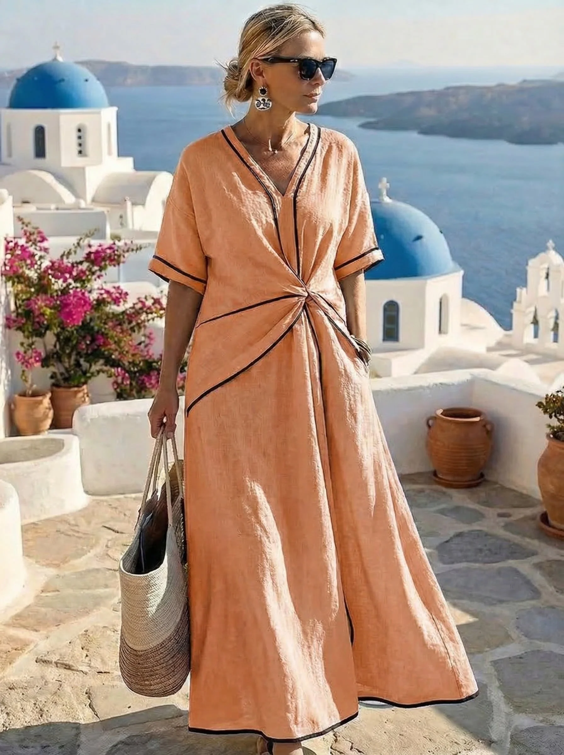 Santorini™ - Luftig Sommerkleid - Image 5
