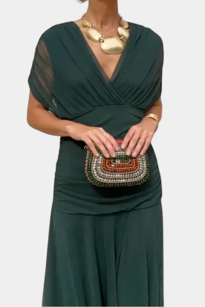 Sarah™ - Langes Blumenkleid