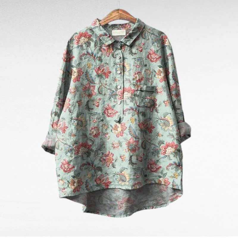 Séraphine - Künstlerische Blumenbluse - Image 3