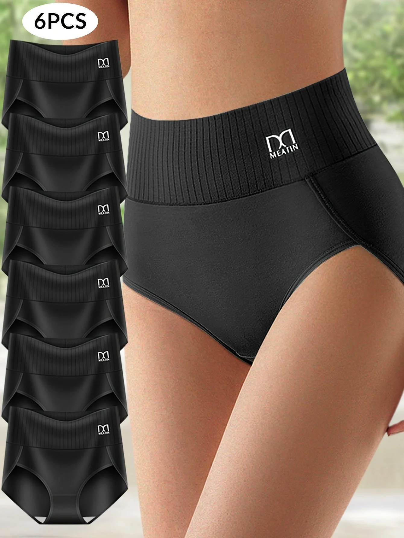 Shaplex™ – 6er-Pack Bequeme Slips mit Hoher Taille - Image 10