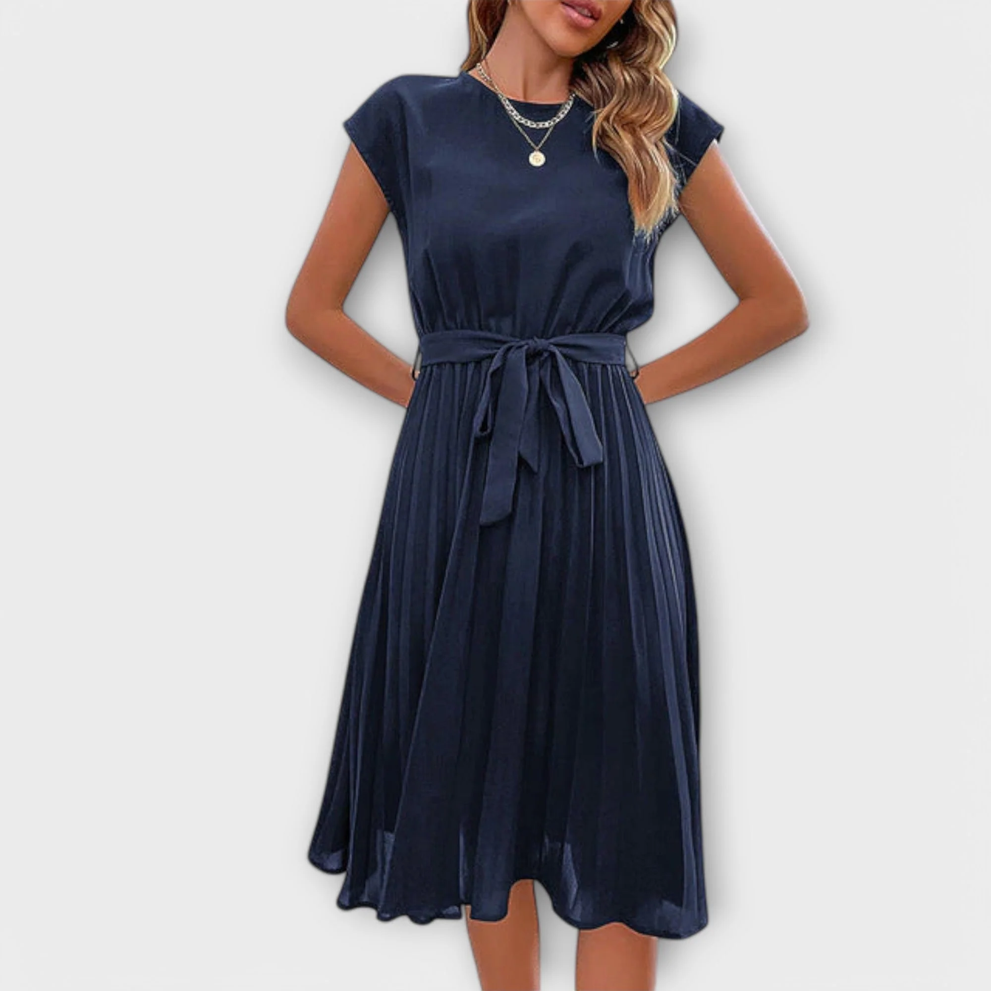 Shira™ - Sommer Midi Plissee Kleid - Image 5
