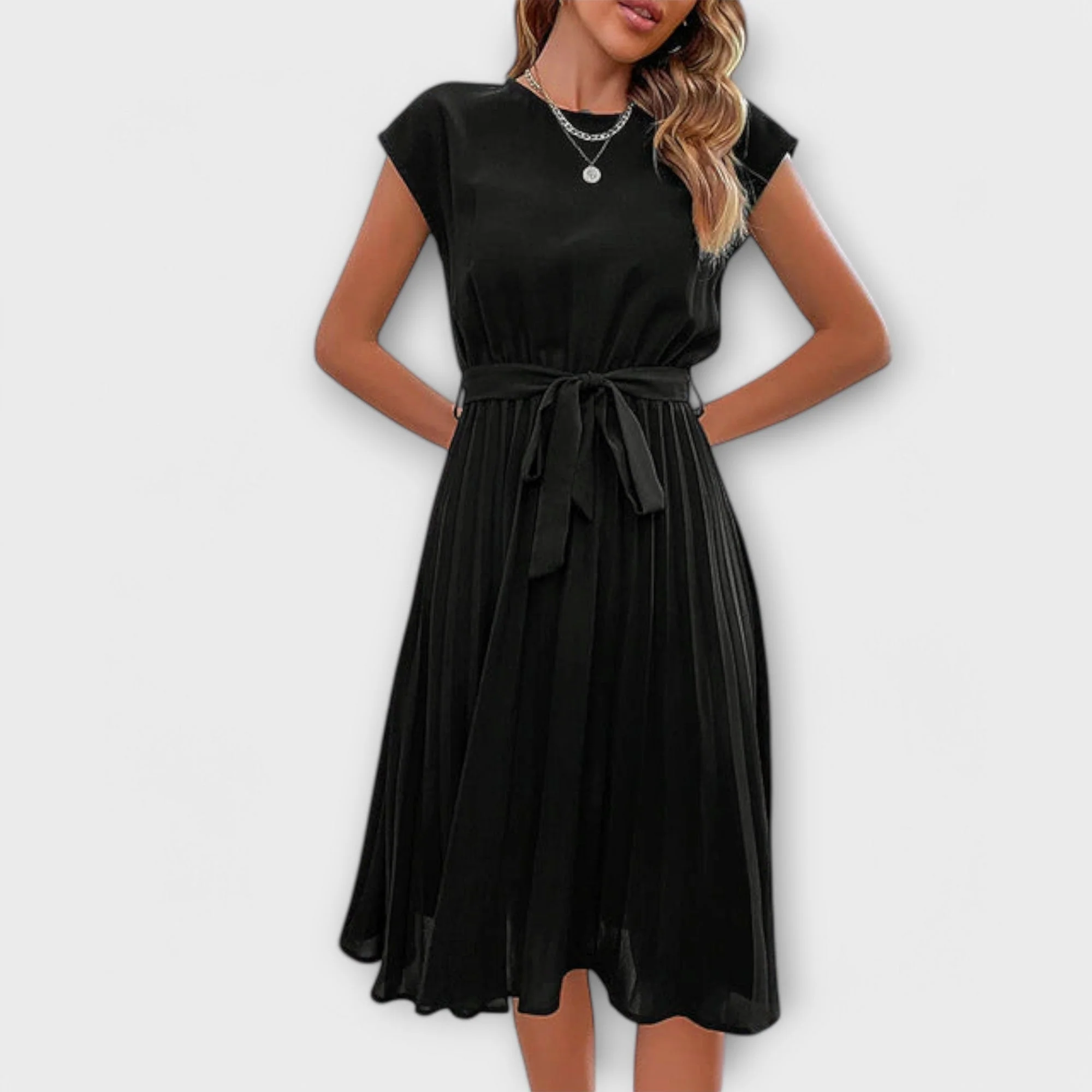 Shira™ - Sommer Midi Plissee Kleid - Image 8