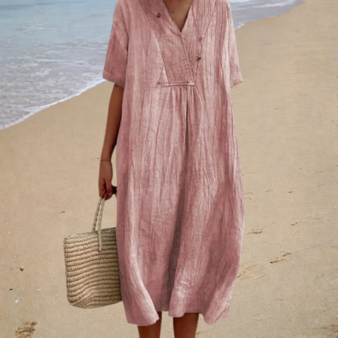 Sommerliches Bequemes Kleid - Image 3