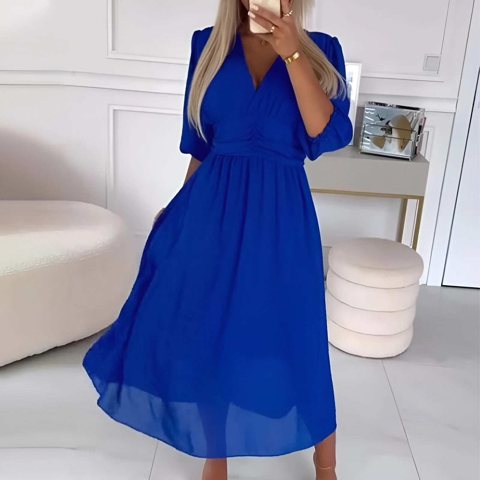 Sterre™ - Elegante Wikkelkleid - Image 2