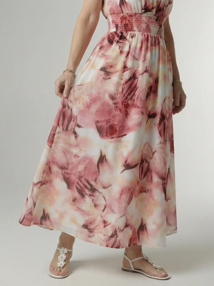 Sylin - Midikleid mit Neckholder und geraffter Taille - Image 11