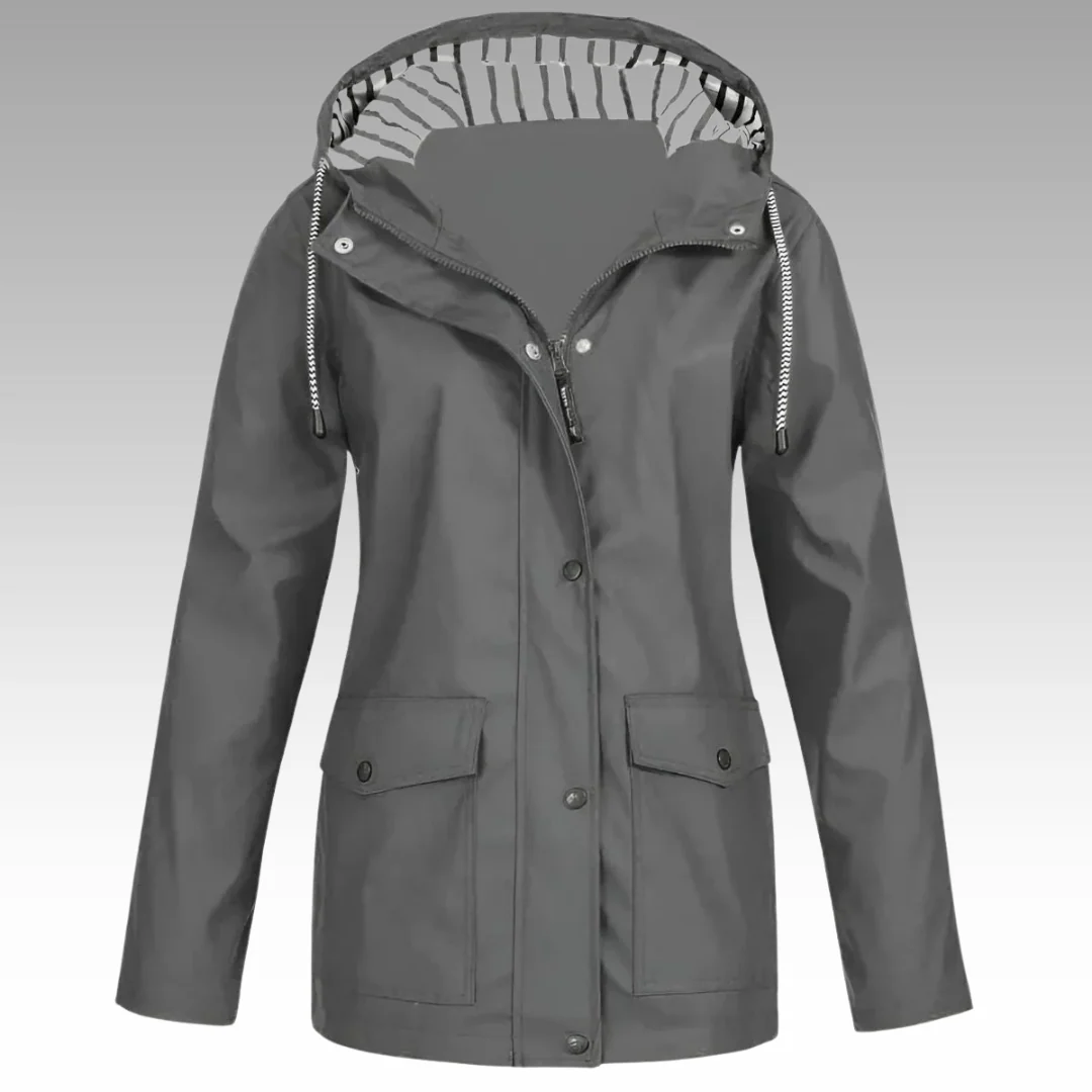 Therese™ - Wasserdichte Jacke - Elegantes Design & Ultraleichter Komfort für Jedes Wetter - Image 3