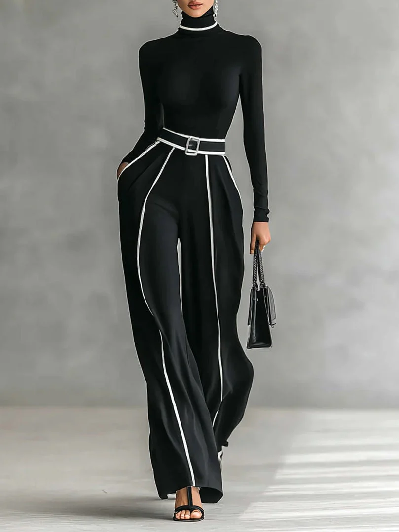 Vera™ - Elegantes Set mit Kontrastdetails