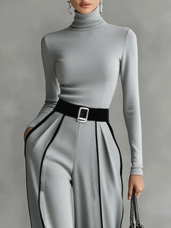 Vera™ - Elegantes Set mit Kontrastdetails - Image 6