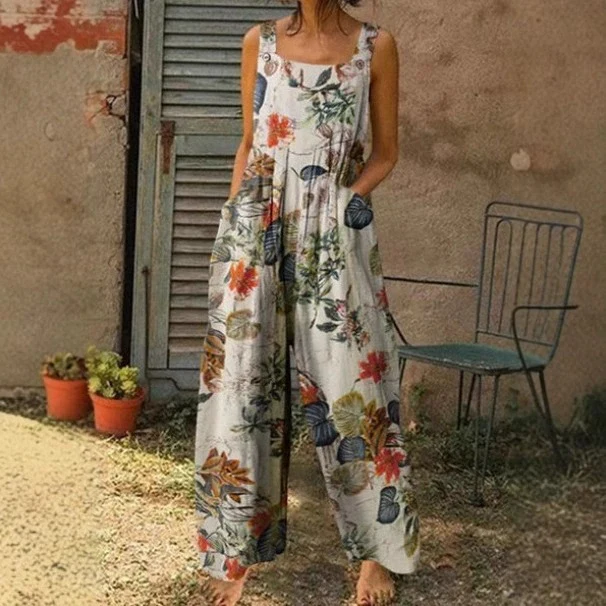 Verali™ – Luftiger Latzhose mit Floralem Muster - Image 6