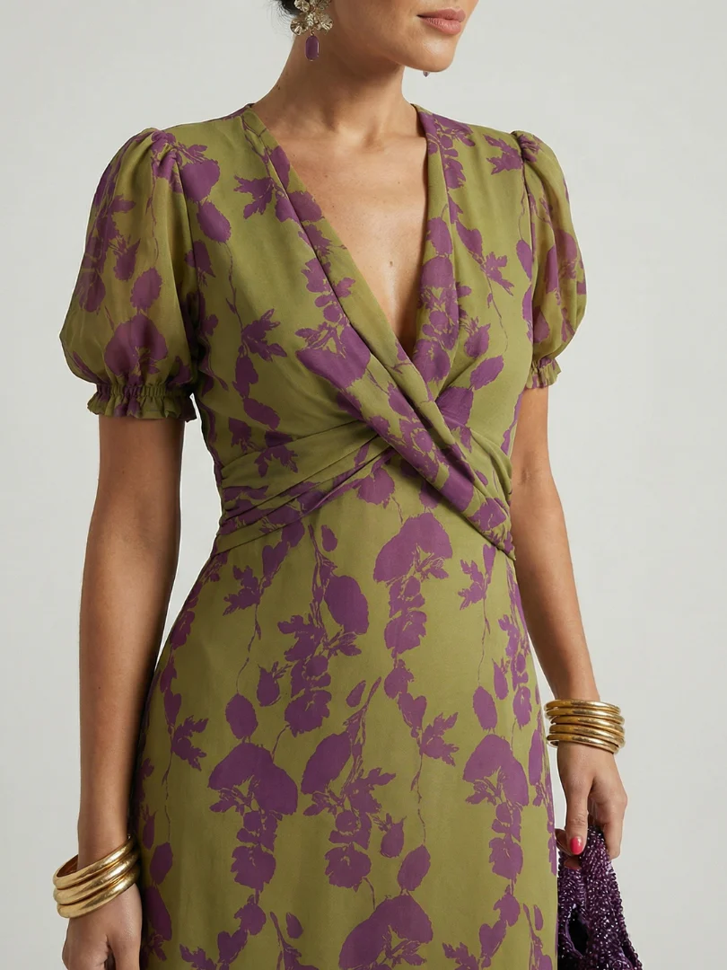Virel - Lässiges Midikleid mit Blumenmuster - Image 3