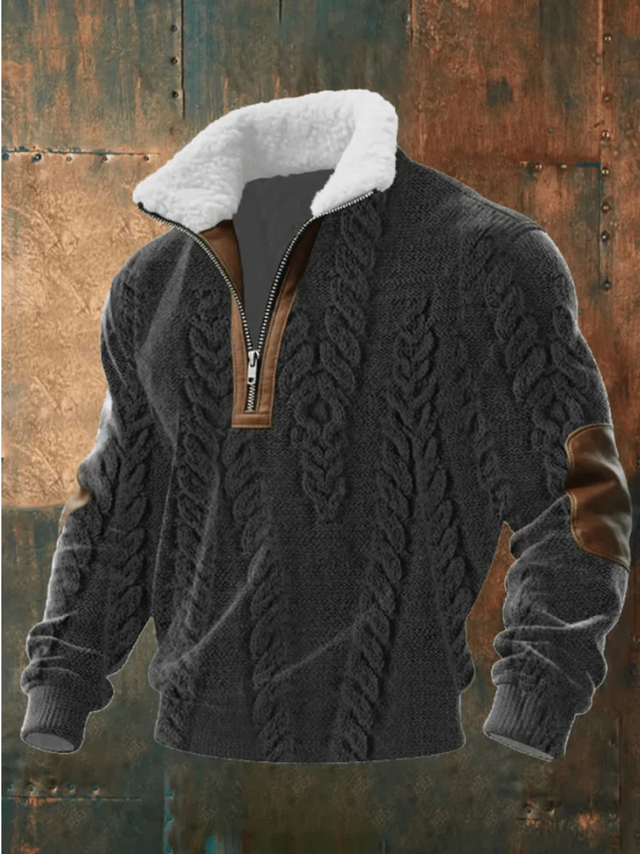 Will™ - Stylisches und Bequemes Herrenhemd mit Warmem Fleecekragen - Image 4