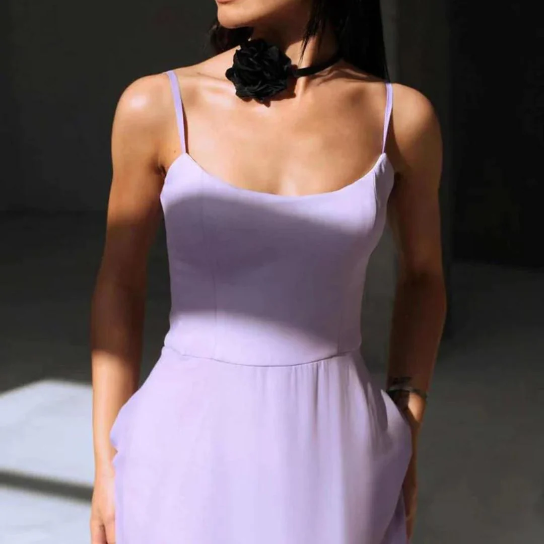 Yasmin - Samt Maxi Kleid - Image 3