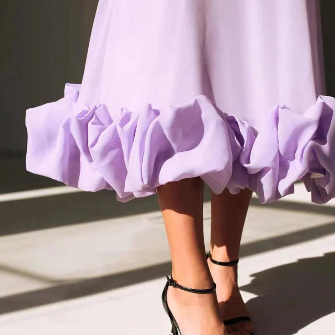Yasmin - Samt Maxi Kleid - Image 4