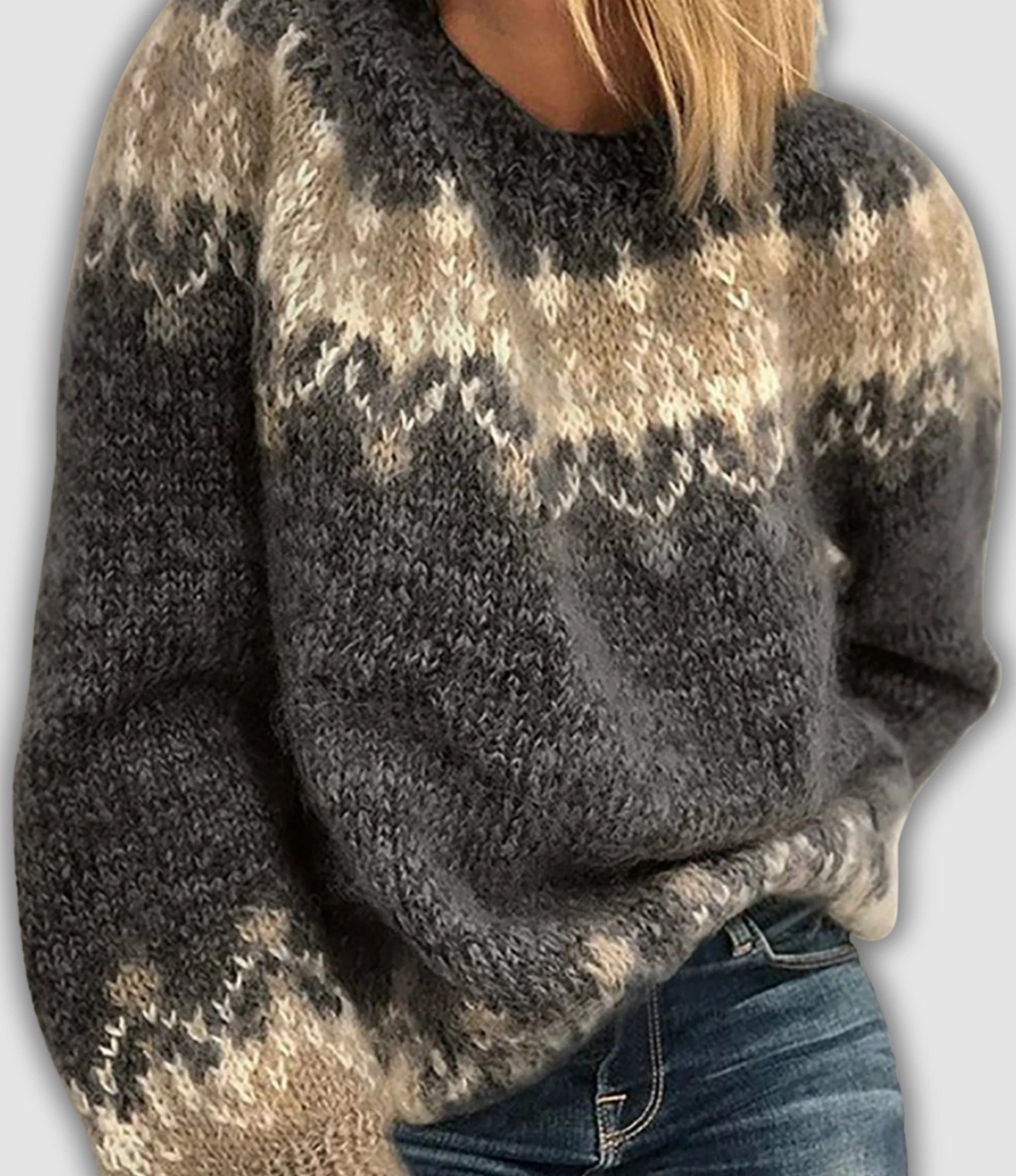 Ylva™ - Gemütlicher Mohair Pullover