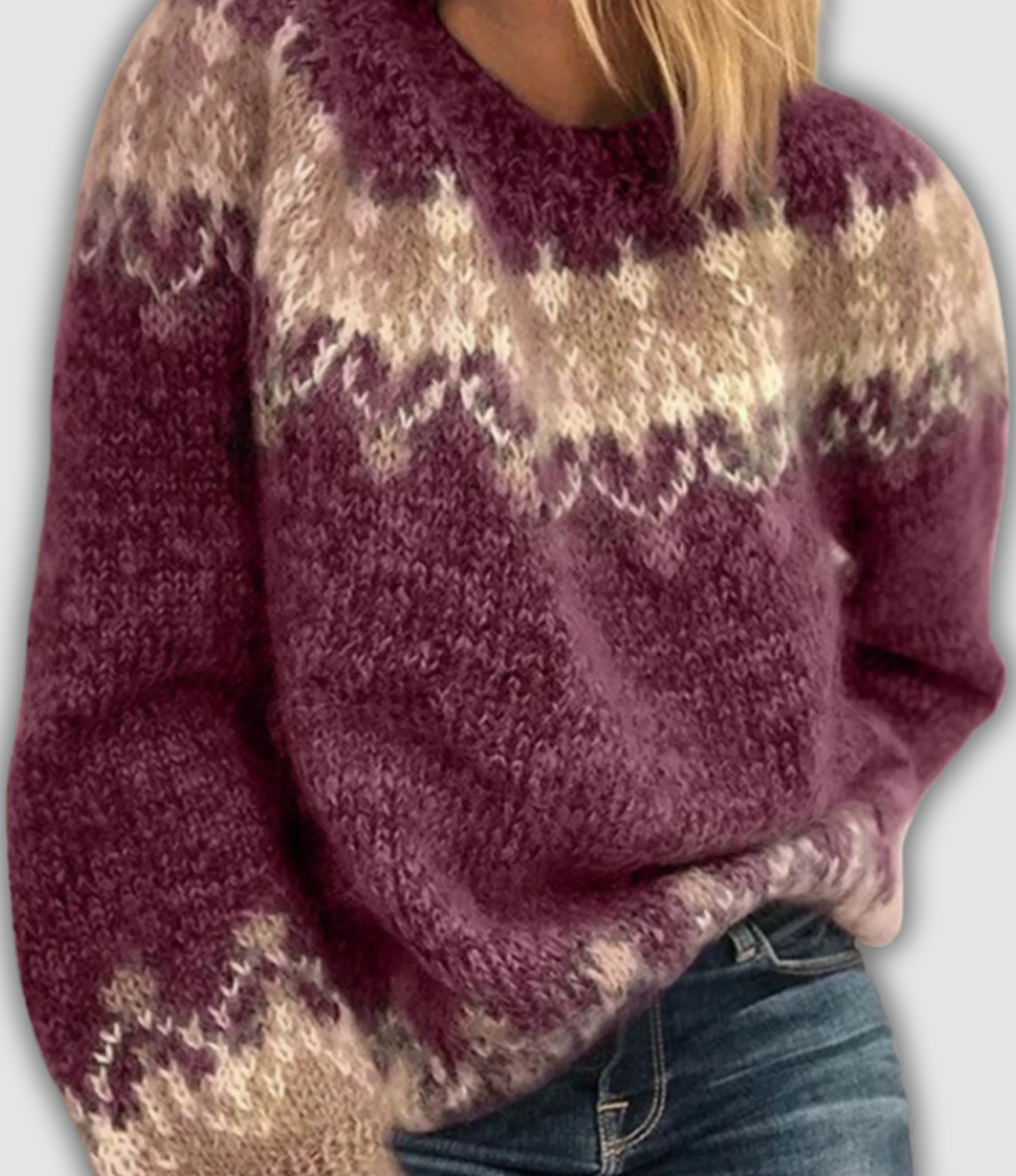 Ylva™ - Gemütlicher Mohair Pullover - Image 3