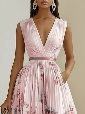 Yvete - Wickel Maxi Kleid - Image 4