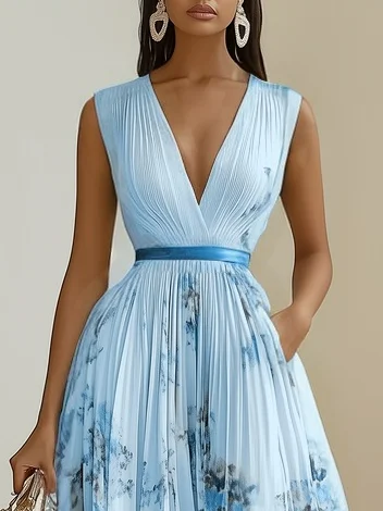 Yvete - Wickel Maxi Kleid - Image 8