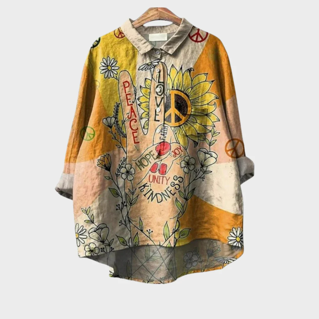 Zélie - Künstlerische Bohème-Bluse