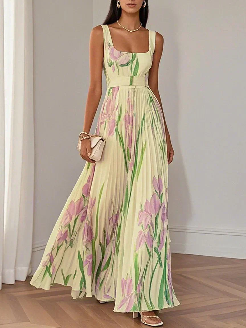 Zelma™ - Maxikleid aus Plissiertem Chiffon - Image 4