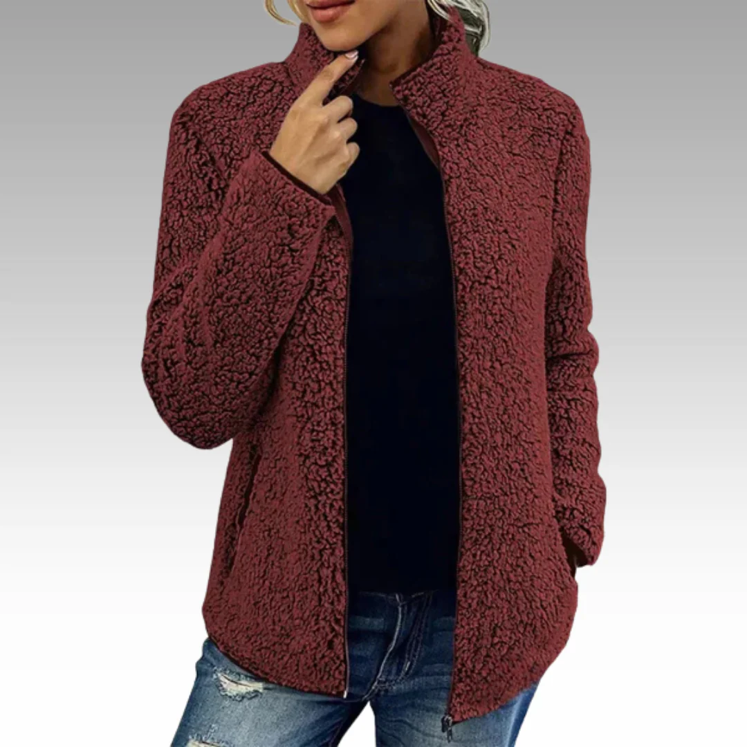 Zilvia™ - Elegante Freizeit-Fleecejacke